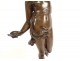 Sculpture statuette bronze déesse Aphrodite Vénus nue naïade XVIIème siècle