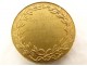Médaille de mariage argent vermeillé armoiries blason de Saint-Pierre XXè