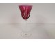 6 verres à vin Roemers cristal Saint-Louis couleur modèle Cerdagne XXème