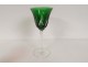 6 verres à vin Roemers cristal Saint-Louis couleur modèle Cerdagne XXème