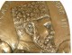 Plaque commémorative bronze Tsar Alexandre III Toulon Cronstadt Paris XIXè