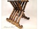 Syrian Moroccan Wood chair pearl 19th