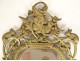 Applique murale 2 feux bronze oiseau lapins mascaron Napoléon III XIXème