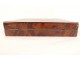 Coffret boîte à jeu marqueterie loupe amboine bois rose jetons Napoléon III