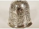 Cloche clochette de table argent massif Minerve Henin & Cie 119,06gr XIXème