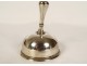 Cloche clochette de table argent massif Minerve Henin & Cie 119,06gr XIXème