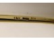 Russian silver vermeil caviar spoon twisted niello Moscow Kremlin XXth