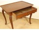 Port cabaret table Louis XV Bordelaise solid mahogany eighteenth century
