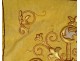 Pluvial liturgical screed embroidery gold thread mystical pelican 20th century