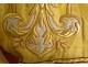 Pluvial liturgical screed embroidery gold thread mystical pelican 20th century