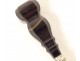 Solid silver stamp seal, agate handle, Imperial Prussian Eagle, 19th century