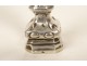 Solid silver stamp seal, agate handle, Imperial Prussian Eagle, 19th century