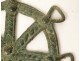 Medieval clavandier round bronze keys keys Middle Ages XIIIth XIVth centuries