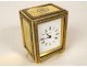 English vermeil silver desk clock London Asprey London 1909 XXth