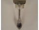 Sterling silver asparagus tongs Minerva Art Nouveau box 190gr late 19th century