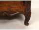 Small chest of drawers of master Louis XV carved walnut miniature XVIIIth century