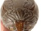 Carved coconut cut flowers palm trees convict sailor work XIXth century