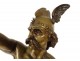 Large bronze scupture Emile Laporte Vercingetorix Gallic Warrior Nineteenth