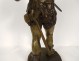 Large bronze scupture Emile Laporte Vercingetorix Gallic Warrior Nineteenth