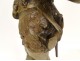 Large bronze scupture Emile Laporte Vercingetorix Gallic Warrior Nineteenth
