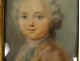 Pastel portrait young child boy noble eighteenth century frock coat