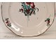 Marseille faience plate Carnation Flowers 18th