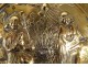 Brass offerings collection dish Annunciation Virgin Germany Nuremberg 16th century