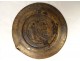 Brass offerings collection dish Annunciation Virgin Germany Nuremberg 16th century