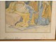 4 engravings Orientalists 19th E.Gaujean A.Robaudi