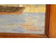 HSP marine painting steamboat Tiberias Salonika Greece Valloton 1940