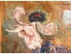 HST still life Robert Leparmentier flowers anemones Breton school 20th century