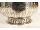 Solid silver cup with openwork Greek frieze Rooster Paris I Empire 192gr 19th century