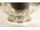 Solid silver cup with openwork Greek frieze Rooster Paris I Empire 192gr 19th century