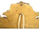 Louis XVI Provençal mirror carved gilded wood vase urn flowers 18th century