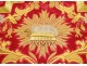 Priest&#39;s chasuble silk embroidery gold threads Lamb Pascal cross 19th century