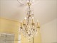Chandelier Crystal chandelier and gilt bronze, nineteenth