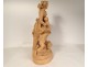 Terracotta sculpture Hanne woman children storm sailor Isle-Adam 19th century