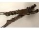Old wrought iron hazelnut nutcracker collection 18th century