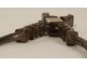 Old wrought iron hazelnut nutcracker collection 18th century