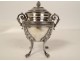 Selfish coffee tea service 3PC solid silver Minerva 603gr 19th century jug