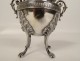 Selfish coffee tea service 3PC solid silver Minerva 603gr 19th century jug