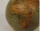 Small globe world map Geographer Forest rue Buci Paris wood 19th century