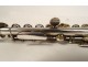 Silver plated piccolo transverse flute Couesnon &amp; Cie Expo Universelle 1900