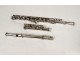 American metal transverse flute Christensen &amp; Co Boston USA 20th century case
