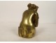 Bronze nutcracker naked woman legs Art Nouveau late 19th early 20th century