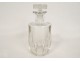 Cut crystal whiskey decanter signed Baccarat France 20th century