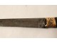 Folding travel knife scale gold solid steel Signot 18th 19th century