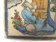 Ceramic tile Iznik Qajar Kadjar Persian Ottoman woman reading late 19th century