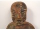 Pre-Columbian sculpture Olmec character Las Bocas Mexico land suite