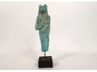 Egyptian funerary statuette goddess Bastet standing cat Egypt amulet